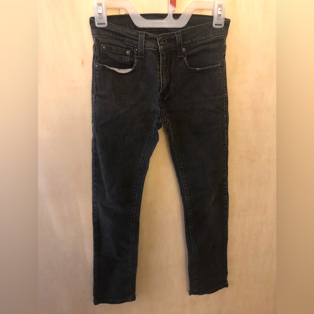 EUC Levi’s 510 Black Jeans Size 26x26 Size 2 Super Skinny Nearly New B29